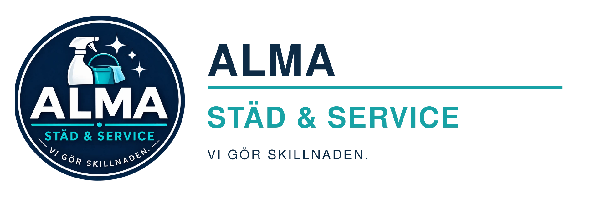 ALMA Städ & Service logotyp